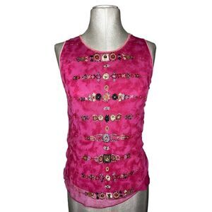 Cynthia Steffe Sz S Lined Sleeveless Top